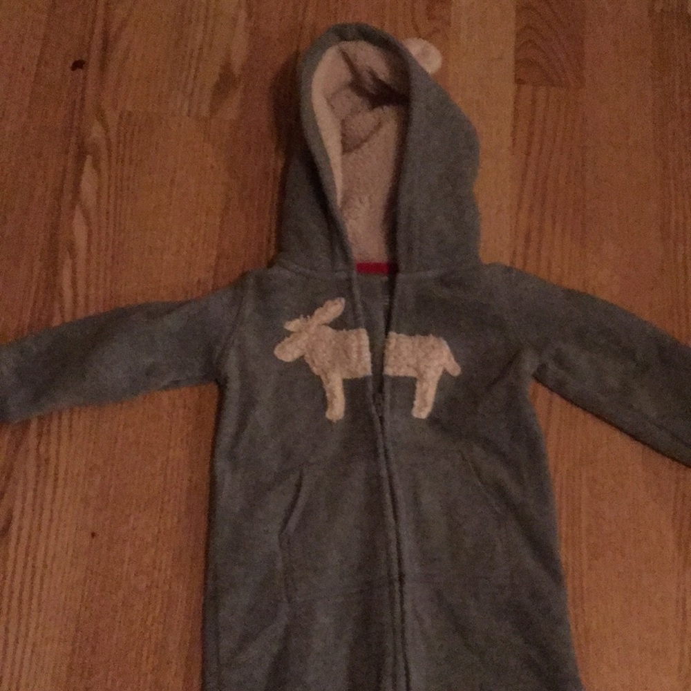 Carters 1 piece moose outfit